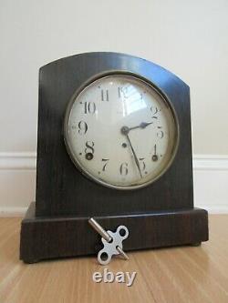 ANTIQUE SETH THOMAS clock beehive tombstone mantel key 89AL 8-day STRIKING