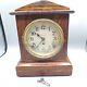 Antique Victorian Seth Thomas Rosewood Mantle Clock No Pendulum
