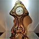 Antique Working Seth Thomas Art Nouveau Mantel Clock-gilt Gold- Floral & Clover