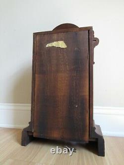 ANTIQUE mantel clock SETH THOMAS key wind 1800's BEAUTIFUL WALNUT