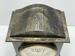 ATQ Seth Thomas Adamantine Mantel Bracket Shelf Clock RARE Damascus Finish 11