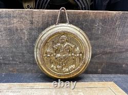 ATQ Seth Thomas Adamantine Mantel Bracket Shelf Clock RARE Damascus Finish 11