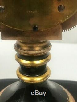 American Candlestick Clock with Dome. Seth Thomas & Sons. Late 19th Century