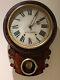 Antique 1800's Seth Thomas Brighton Round Top Time/strike Regulator Wall Clock