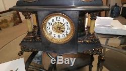 Antique 1800's Seth Thomas 4 column Mantle Clock