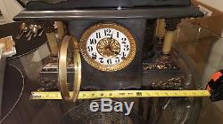 Antique 1800's Seth Thomas 4 column Mantle Clock