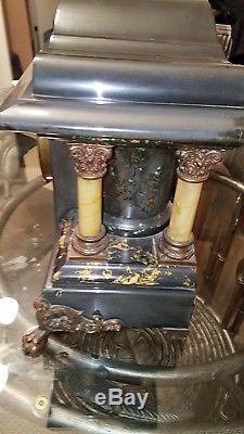 Antique 1800's Seth Thomas 4 column Mantle Clock