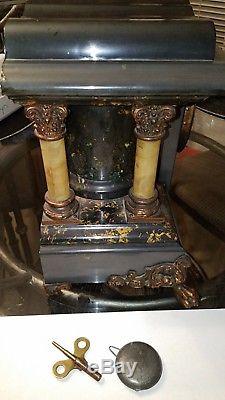 Antique 1800's Seth Thomas 4 column Mantle Clock