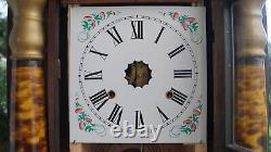 Antique 1830s 1840s EARLY Seth Thomas PILLARS Mantle Clock LYRE MOVEMENT