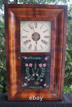 Antique 1850s 1860s Seth Thomas OGEE Mantle Clock VIDEO BEAUTY READ