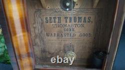 Antique 1850s 1860s Seth Thomas OGEE Mantle Clock VIDEO BEAUTY READ