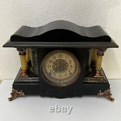 Antique 1880 Seth Thomas Adamantine Mantle Clock