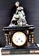 Antique 1880 Seth Thomas Marble Clock With Statue Topper