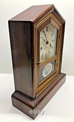 Antique 1880 Seth Thomas Victoria VP Clock, Desk Mantel or Shelf Clock No Res