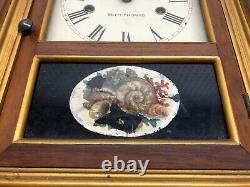 Antique 1880 Seth Thomas Victoria VP Clock, Desk Mantel or Shelf Clock No Res