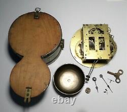 Antique 1880's SETH THOMAS Brass Bottom Bell Ship's Bell Ship Wall Clock