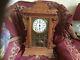 Antique 1886 August Dated Seth Thomas Usa Large Mantle Clock Works Needs Attenti