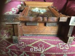 Antique 1886 August Dated Seth Thomas USA Large Mantle Clock Works Needs Attenti
