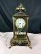 Antique 1900's Seth Thomas Brass Mantle Clock Fully Restored, 8 Day Movement