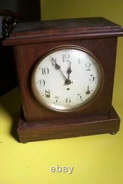 Antique 1900s Seth Thomas Mantle Clock-works/chimes, L-e 183