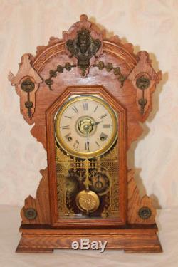 Antique 1901 Seth Thomas Mantel Clock, METALS SERIES #2, 8 day 1/2 Hour Strike