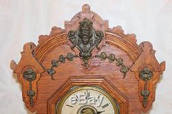 Antique 1901 Seth Thomas Mantel Clock, METALS SERIES #2, 8 day 1/2 Hour Strike