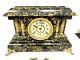 Antique 1902 Seth Thomas Adamantine Mantel Clock 4 Pillar With Key Mantle Working