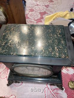 Antique 1904 Seth Thomas Sussex 8-Day Adamantine Mantel Clock TESTED