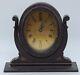 Antique 1920's Seth Thomas 8 Day Gothic Art Deco Mahogany Mantel Shelf Clock
