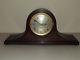 Antique 1920's Seth Thomas Deco Mahogany Tambour Mantel Shelf Clock 89 Movement