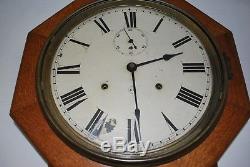 Antique 1921 Seth Thomas World 30 day wall clock