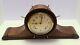 Antique 1939 Seth Thomas Deco Nautical'ships Wheel' Tambour Mantel Shelf Clock