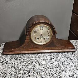 Antique 8 Day Seth Thomas Tambour Arch Style Mantle Mantel Clock # 120 / 3