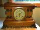 Antique Adamantine Seth Thomas 295 N. Imperial Mantel Clock Wood Vintage Vtg