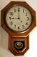 Antique Ball Watch Co. Seth Thomas Railroad Rr Octagon Drop Regulator Wall Clock