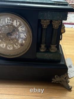 Antique Beautiful Seth Thomas Adamantine Mantle Clock ca. 1899
