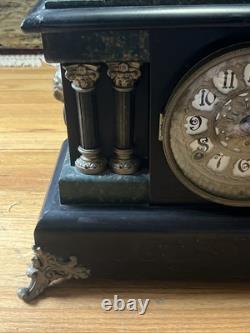 Antique Beautiful Seth Thomas Adamantine Mantle Clock ca. 1899
