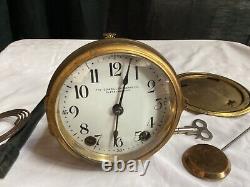 Antique Cowell & Hubbard Seth Thomas Mantle Clock With 48j Movement. Works. Rare