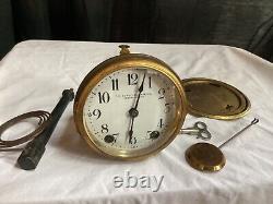 Antique Cowell & Hubbard Seth Thomas Mantle Clock With 48j Movement. Works. Rare