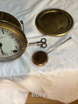 Antique Cowell & Hubbard Seth Thomas Mantle Clock With 48j Movement. Works. Rare