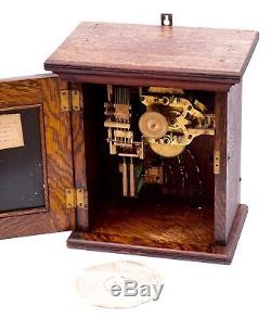 Antique ECO MAGNETO CLOCK Co. Watchman's Electric Time Recorder Seth Thomas