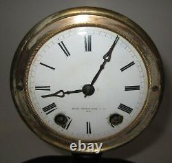 Antique Early Seth Thomas Sons & Co N. Y Candle Stick Mantel Clock