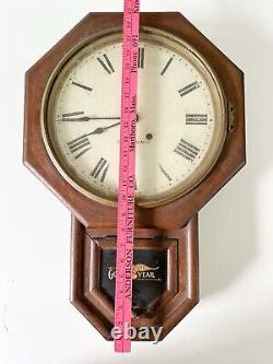 Antique Goodyear Tires Seth Thomas Wall Clock Dealership Automobilia