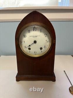 Antique Hennegen Bates Baltimore Seth Thomas Beehive Mantel Clock