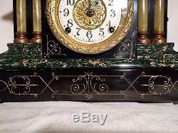 Antique July 1905 Seth Thomas Adamantine Clock RESTORED