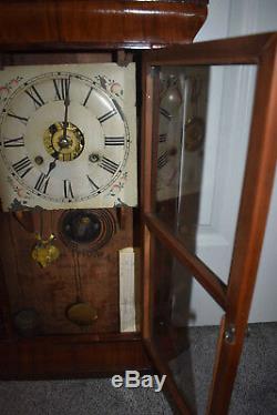 Antique Mantel Clock Seth Thomas, Clockmaker