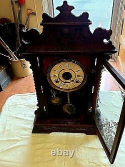 Antique Mantel / Parlour Clock Seth Thomas Clock Co. Circa 1888We Ship