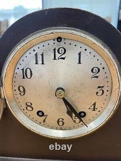 Antique Mantle Tambour Clock By Seth Thomas