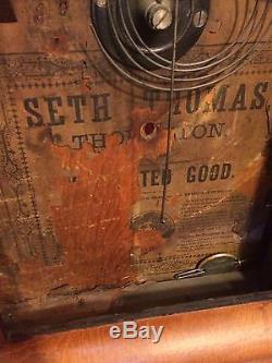 Antique OGEE Clock Fruits Seth Thomas Look