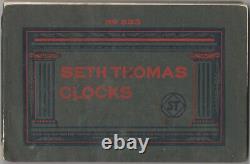 Antique Original Illustrated Catalogue of Seth Thomas Clocks 1902-1903 Horology